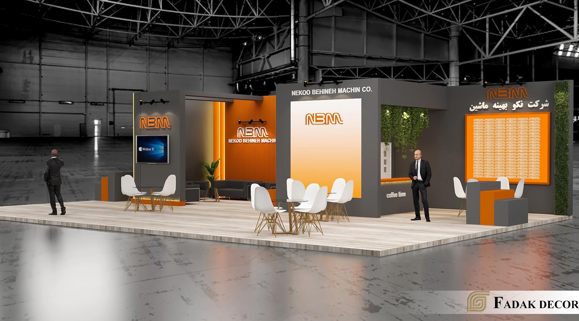 غرفه نمایشگاه نکو بهینه ماشین