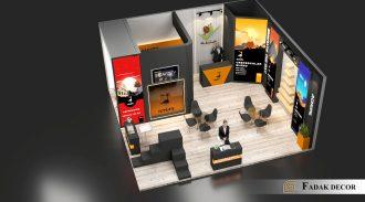 طراحی و ساخت غرفه نمایشگاهی سروش لبخند